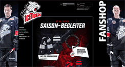 Desktop Screenshot of icetigers-shop.de